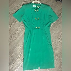 Vintage Green Dress